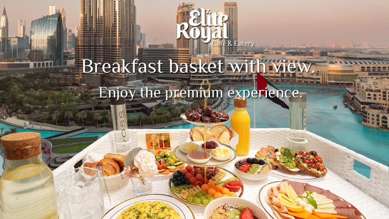 Elite Royal Apartment - Full Burj Khalifa & Fountain View - Crystal Dubái Exterior foto