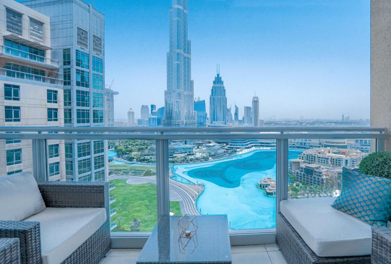Elite Royal Apartment - Full Burj Khalifa & Fountain View - Crystal Dubái Exterior foto